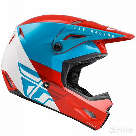 Шлем детский (кроссовый) FLY racing kinetic straig