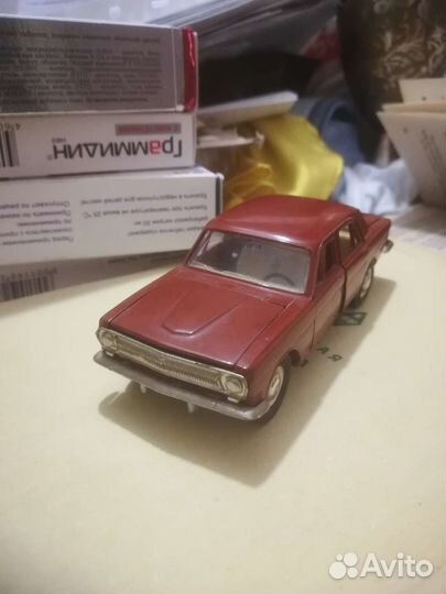 Волга газ 24-01 а14 номерная с ми