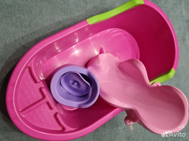 Ванна, горка, горшок