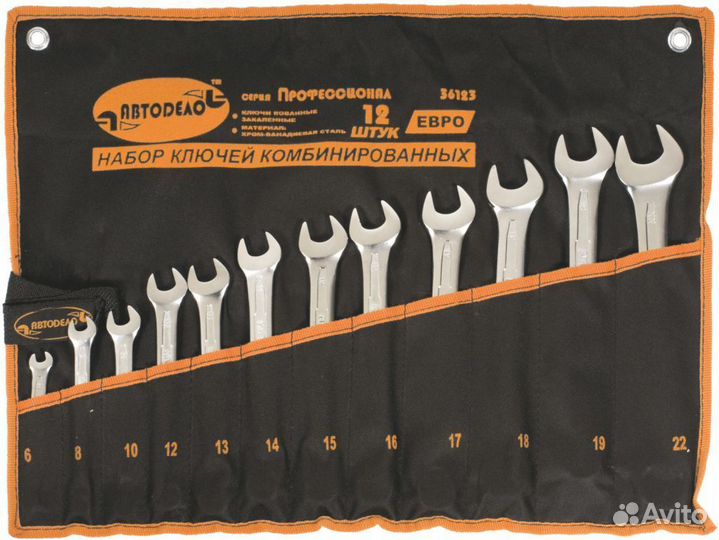 Набор комб.ключей Professional 12шт.евро