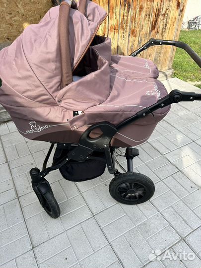Коляска для двойни