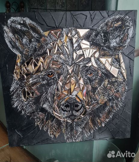 Интерьерная картина Медведь Миша