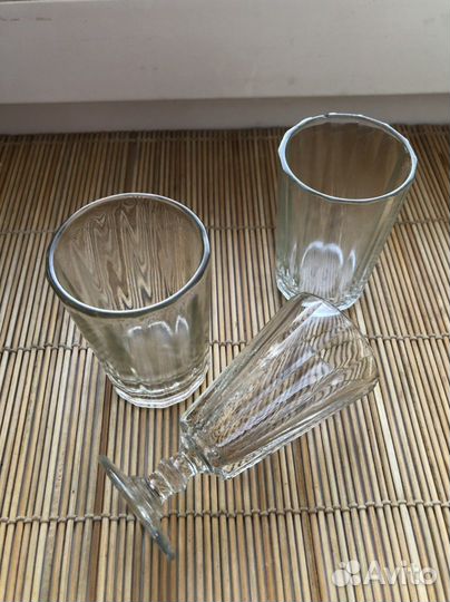 Рюмка лафитник и стопки СССР