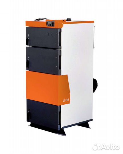 Котел твердотопливный полуавтоматический Uni TiS