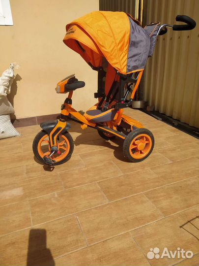 Детский трехколесный велосипед lamborghini