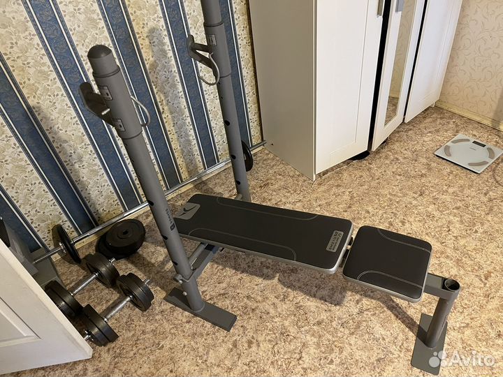 Скамья для жима со штангой бу