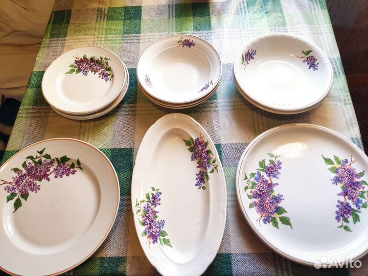 Столовый сервиз СССР зик