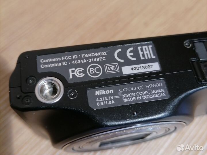 Фотоаппарат Nikon Coolpix S9600
