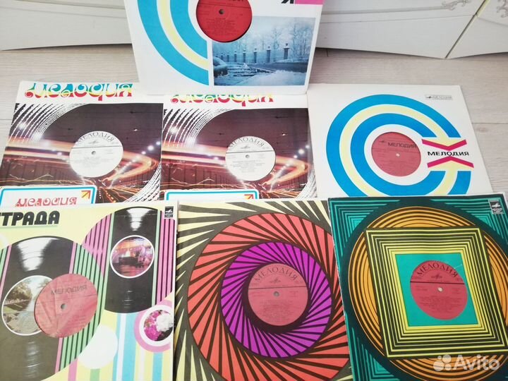 Виниловые пластинки СССР