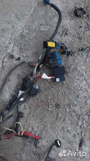 Проводка подкапотная двигателя Renault logan 2