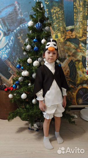 Новогодний костюм пингвина