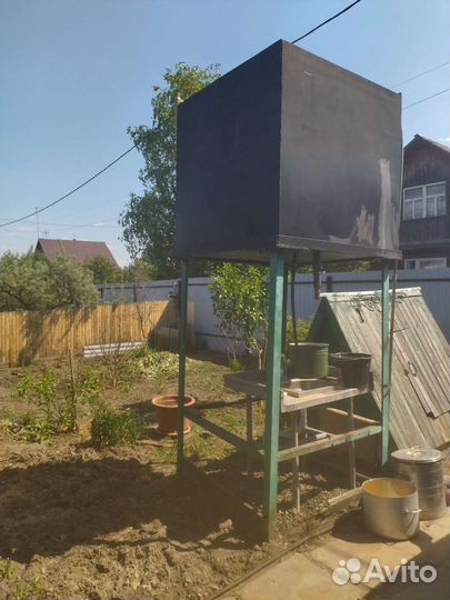 Бак для воды металлический