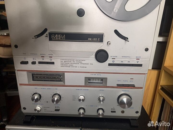 Катушечный магнитофон Санда мк-012 С