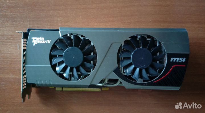 Видеокарта MSI R7870 Twin Frozr (ремонт)