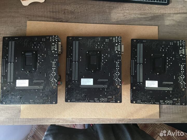 Материнские платы Asus H310M-R R2.0 (3шт) в ремонт