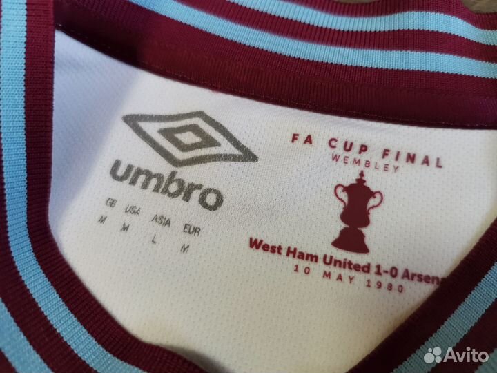 Футбольная майка West Ham Utd, Cup Final Wembley