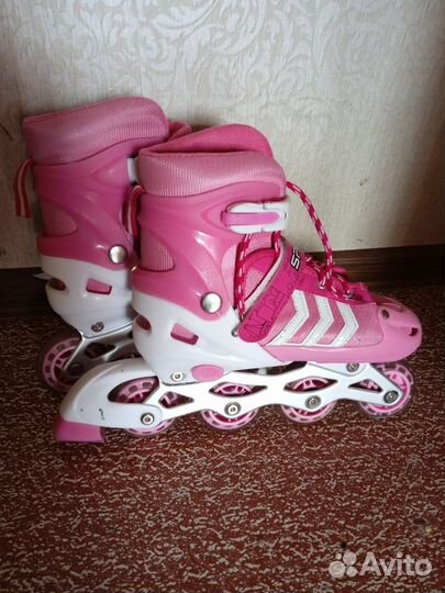 Роликовые коньки детские раздвижные