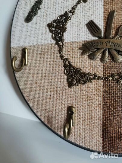 Панно новое на кухню с крючками