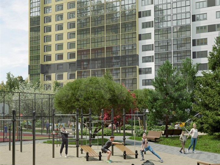 1-к. квартира, 51,4 м², 6/17 эт.