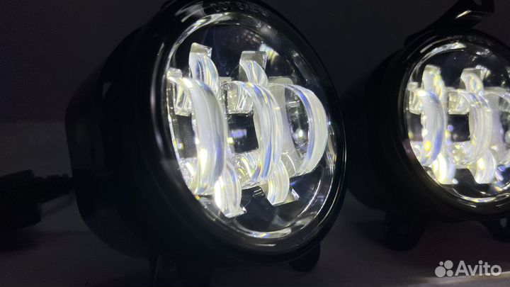 Противотуманные фары Лада Приора 7 линз 1 режим