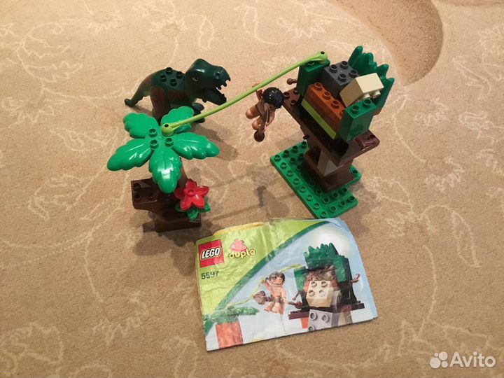 Лего Дупло Рыцари Динозавры раритет
