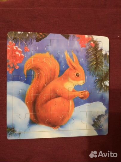 Пазл деревянный