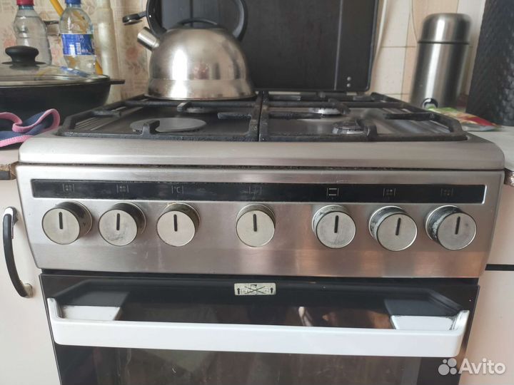Газовая плита, духовка электрическая ширина 50 см