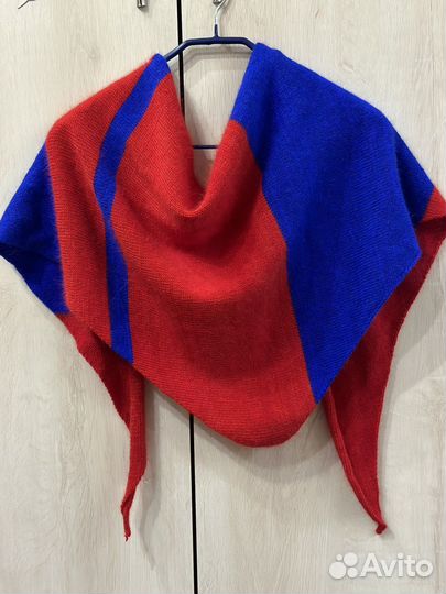 Косынка из пуха норки