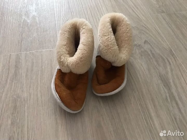 Чуни из овчины