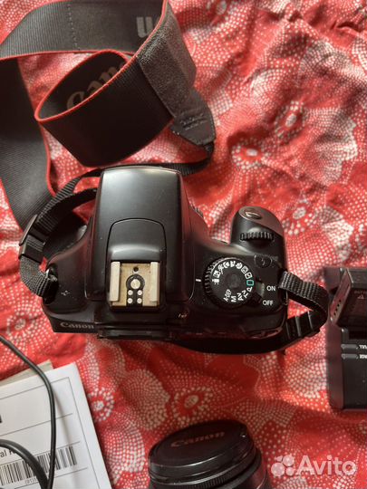 Зеркальный фотоаппарат canon eos 1100d