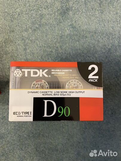 Аудиокассета 1 шт TDK новая запечатанная