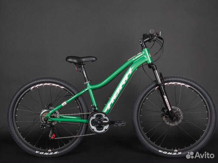 Велосипед horh lima LHD 6.0 26 JR (2023) Green-Pin