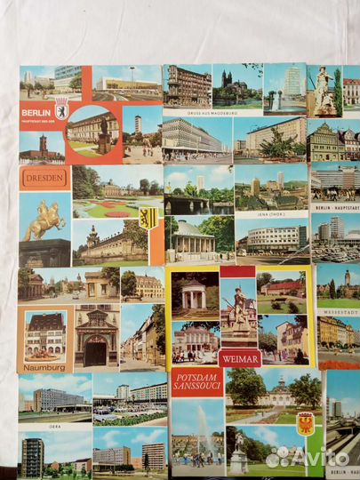 Открытки гдр 77-80г