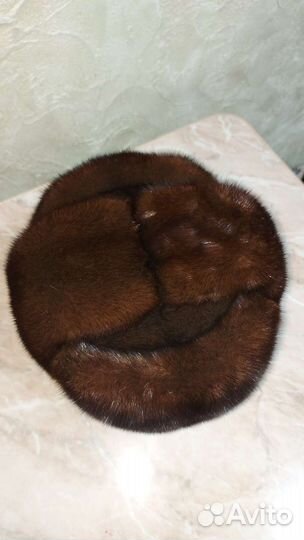 Норковая шапка мужская