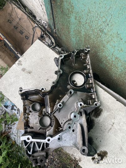 Крышка двигателя передняя Bmw M57D30TU2