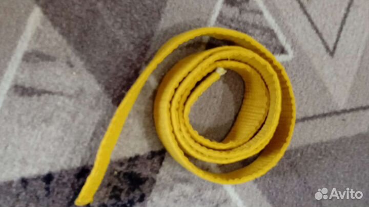 Желтый пояс для тхэквондо