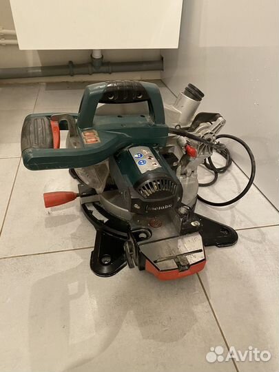 Metabo ks 216m торцовочная пила оригинал