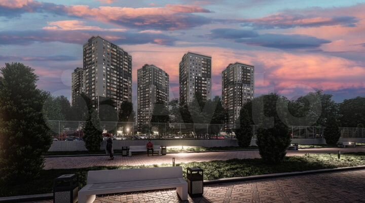 3-к. квартира, 57,2 м², 21/24 эт.