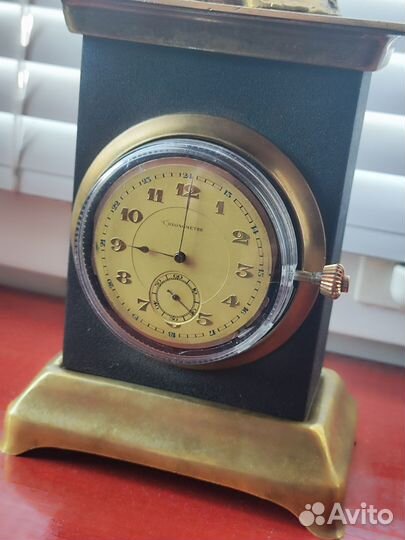 Бронзовые настольные часы, Хронометр