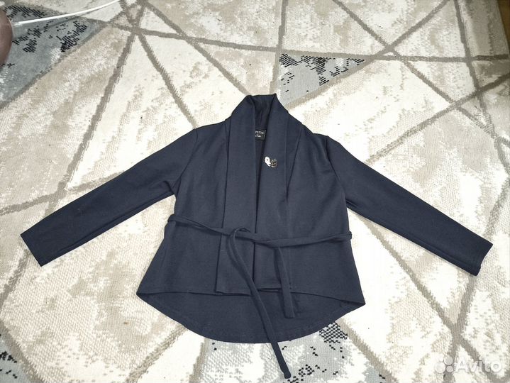 Жакет Ostin р.122 школьный синий