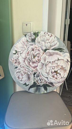 Картина маслом цветы