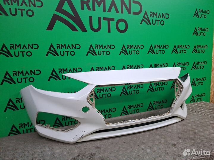 Бампер передний Hyundai Solaris 2 2017-2020