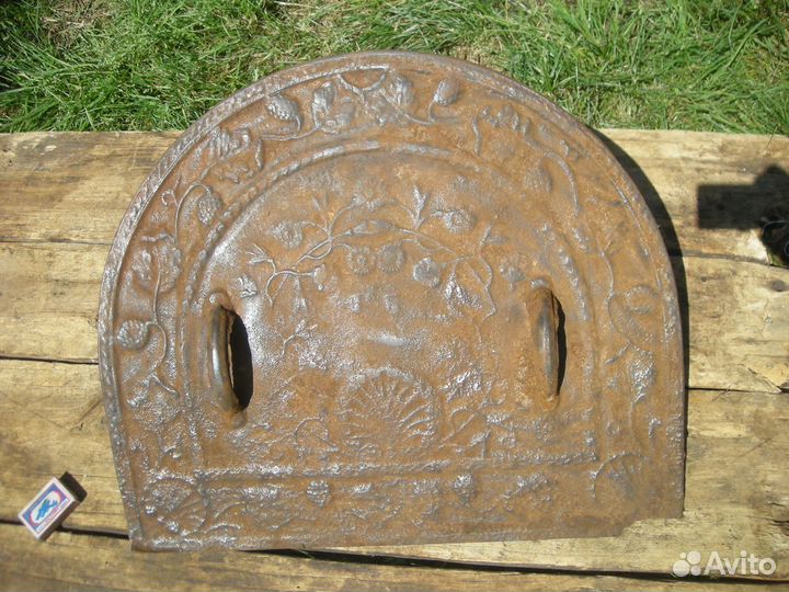 Заслон печной чугунный литье притвор самовывоз