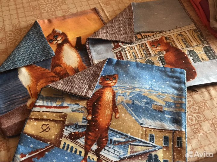 Наволочка декоративная на подушки на молнии