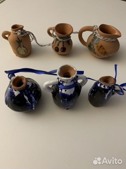 Подвесные кувшинчики ручной работы