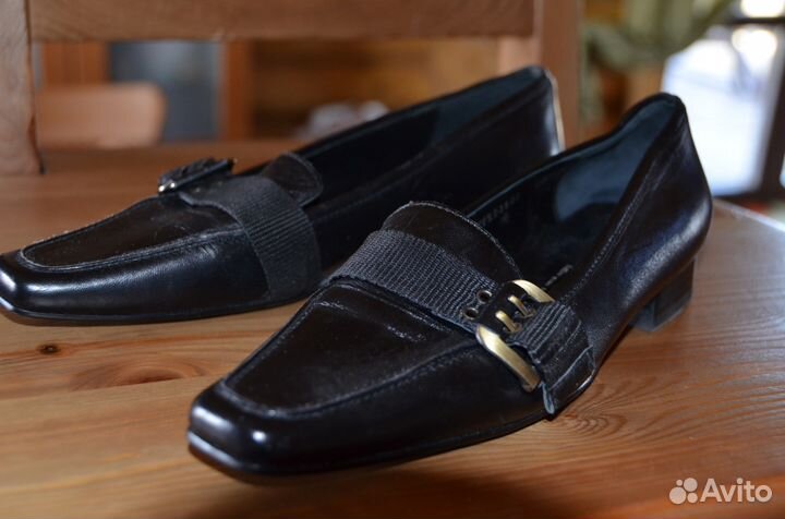 Туфли кожаные