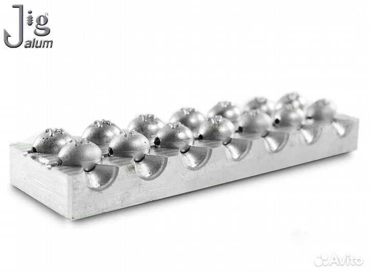 Форма для литья грузил 