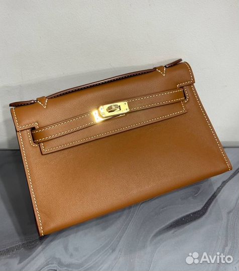 Сумка hermes kelly pochette swift