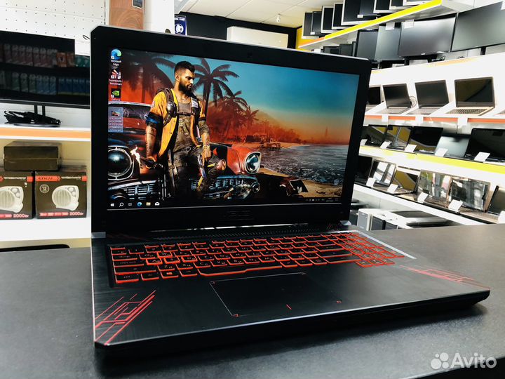 Игровой Asus i5-8300H / 8Gb / SSD / GTX 1050 2Gb