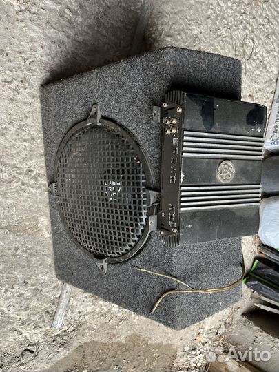 Сабуферы и усилитель